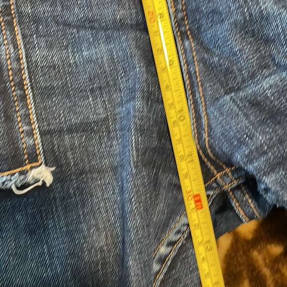 Rag &Bone Denny High Rise Skinny Cropped Dark Wash Ankle Jeans size 30 - Picture 9 of 9